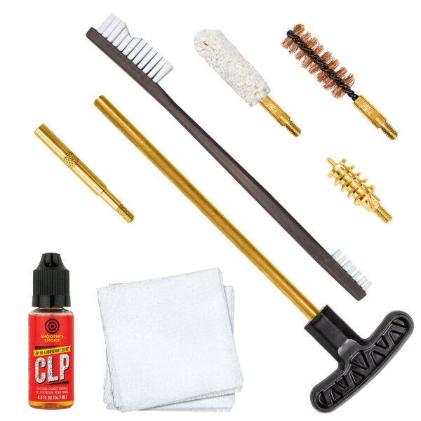Otis FGSRS45 .45 Cal Cleaning Kit For Pistol .45 Cal Black Compact Soft Pack Case — view 1