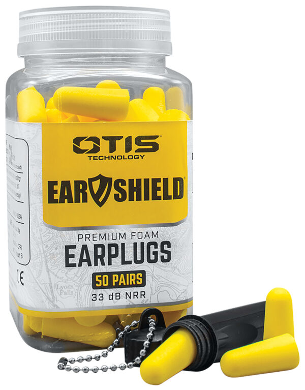 Otis FGESHFPNC50 Ear Shield Premium Earplugs Foam 33 dB In The Ear Yellow 50 Pair — view 1