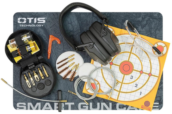 Otis GFNSB1 Shooting Bundle  Includes Otis Tactical Cleaning Kit .17 Cal-12 Gauge/Eye Protection/Ear Protection/Cleaning Matt — view 1