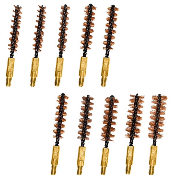 Otis FG380BP Variety Brushes  Multi-Caliber Rifle/Pistol Firearm Bronze Bristles 10 Pk. — view 1