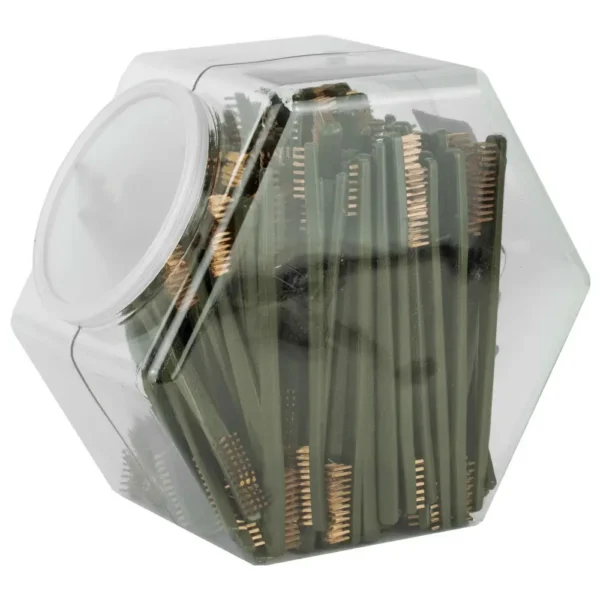 OTIS DOUBLE END BRONZE CLEANING BRUSHES 150/CT POP CANISTER — view 1