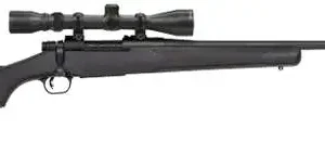 MOSSBERG PATRIOT RIB 308 WIN 22" FLT BBL ADJ TRIG(LBA) 5RD BOX MAG BLK SYN STK 3-9X40MM SCOPE