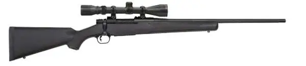 MOSSBERG PATRIOT RIB 308 WIN 22" FLT BBL ADJ TRIG(LBA) 5RD BOX MAG BLK SYN STK 3-9X40MM SCOPE — view 1