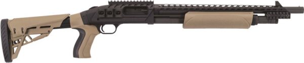MOSSBERG 500 ATI TACTICAL 12GA - 3" 18.5" 6RD BLUED/FDE (TALO) — view 1
