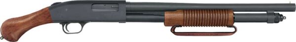 MOSSBERG 590 NIGHT STICK 12/18 3" BL/WD — view 1
