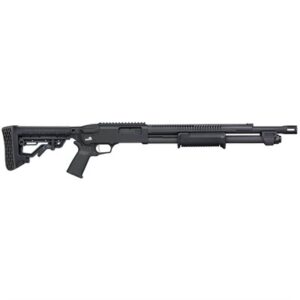 590R 12 GAUGE 18.5'' BBL 7 ROUND BLACK W/PICATINNY RAIL BLACK