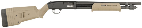 Mossberg 51608 590S  Compact 12 Gauge Pump 3" 9+1 18.50" Drilled & Tapped Receiver, Synthetic Stock — view 1