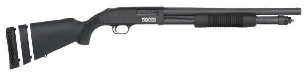 MOSS 590S 12GA 18.5 BLK OR THREADED 10RD — view 1