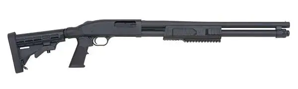 MOSSBERG SGP 12GA 20" CYL MAT BLUE ADJ STOCK BS FLEX 590 TACTICAL — view 1