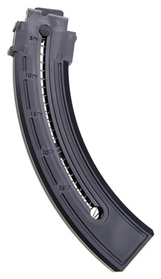 MOSSBERG BLAZE HNTG MAGAZINE - 22LR 25RD BLACK SYNTHETIC — view 1