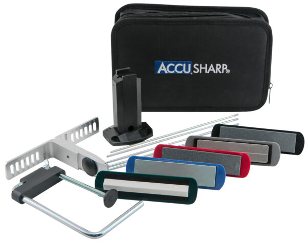 AccuSharp 059C 5-Stone Precision Set Extra Coarse/Coarse/Medium/Fine/ Ultra-Fine Diamond, Alumina, Ceramic Sharpener Multi Color — view 1