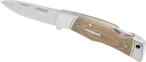 CAMILLUS CLASSIC LOCK BACK - 3.25" SS DROP POINT MICARTA — view 1