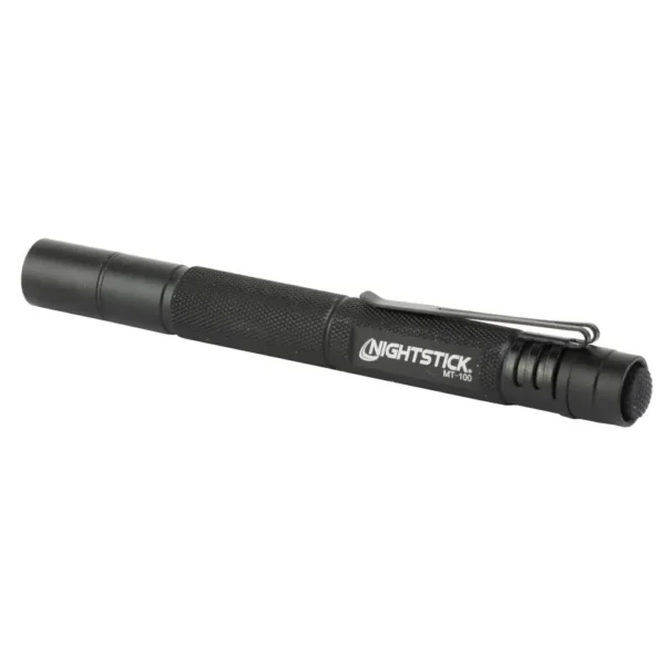 NIGHTSTICK ALUMINUM MINI-TAC FLASHLIGHT - BLACK - 2 AAA BATTERIES — view 1