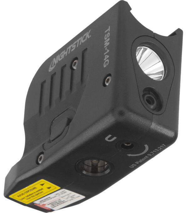 Nightstick TSM14G Light with Green laser for Glock 43X MOS/48 MOS  Black 150 Lumens White LED — view 1
