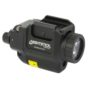 NIGHTSTICK COMPACT HANDGUN LIGHT W/GREEN LASER 1 CR123 BLACK