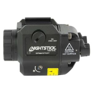 NIGHTSTICK COMPACT HANDGUN LIGHT W/GREEN LASER 1 CR123 BLACK — view 2