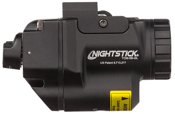 Nightstick TCM5BGL Subcompact Weapon Light with Green Laser  Black Anodized 650 Lumens White LED Glock/Sig Sauer/H&K/Ruger/Smith & Wesson M&P — view 1