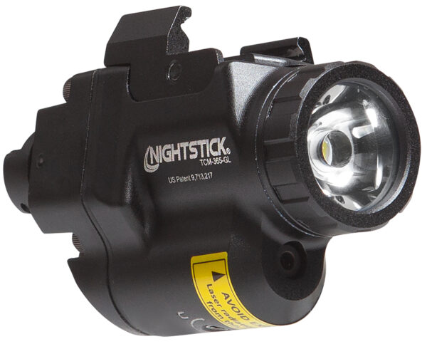 Nightstick TCM365GL Subcompact Weapon Light with Green Laser  Black Anodized 650 Lumens White LED Sig Sauer P365 — view 1