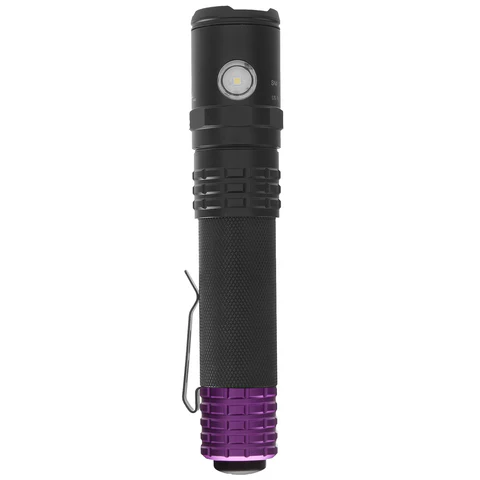 NIGHTSTICK USB DUAL-LIGHT FLASHLIGHT - WHITE SPOT/UV FLOOD - LI-ION - BLACK — view 1