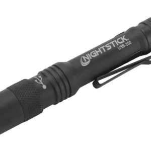 NIGHTSTICK METAL USB FLASHLIGHT LI-ION - BLACK