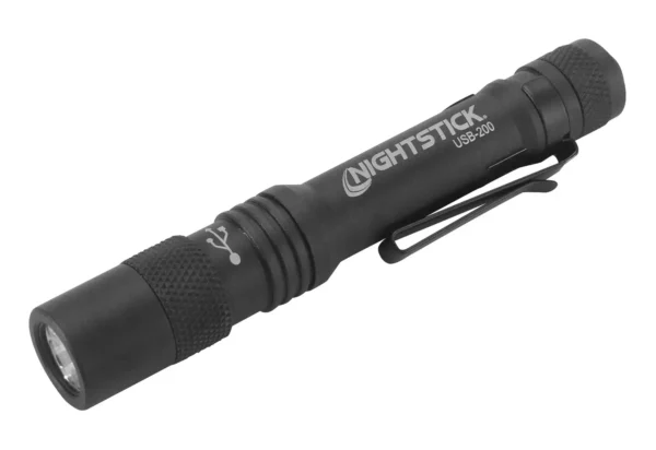 NIGHTSTICK METAL USB FLASHLIGHT LI-ION - BLACK — view 1