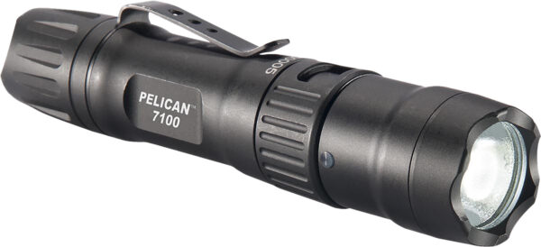 Pelican 7100 Tactical Flashlight  Black Anodized 33/348/695 Lumens White LED — view 1