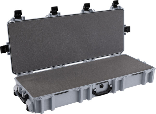 Pelican VCV7300000GRY Vault Double Rifle Case 44" Gray Polyethylene Foam Weather Resistant — view 1