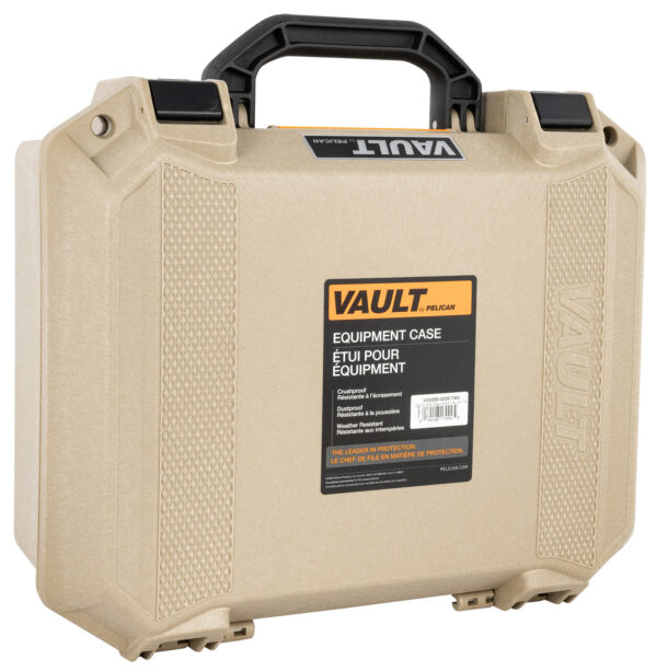 Pelican VCV2000020FDE Vault Medium Case Flat Dark Earth Polymer — view 1