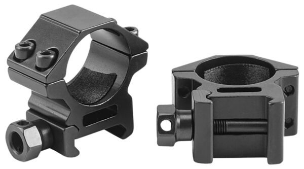 Riton Optics X30L Scope Rings  Matte Black 30mm Low — view 1