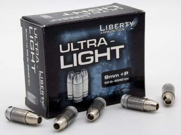 LIB AMMO ULTRA LIGHT CIVIL 9MM+P 50GR 20/10 — view 1