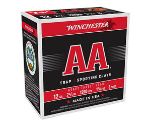 WIN AA HVY TRGT 12GA 2.75" #8 25/250