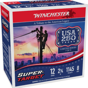 WIN SUPER TARGET 250TH 12GA LT 2.75 #8 250RD