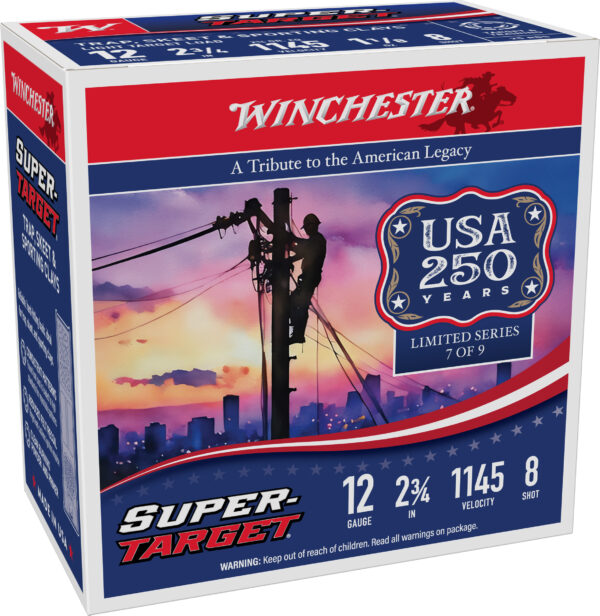 WIN SUPER TARGET 250TH 12GA LT 2.75 #8 250RD — view 1