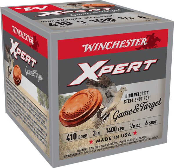 Winchester Ammo WE413GT6 Super X Xpert High Velocity 410Gauge 3" 3/8oz 6Shot 25 Per Box/10 Case — view 1
