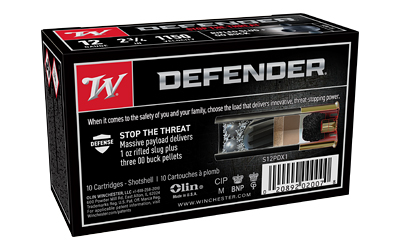 WIN DEFENDER 12GA 2.75" 3-00/1OZ 10/ — view 1