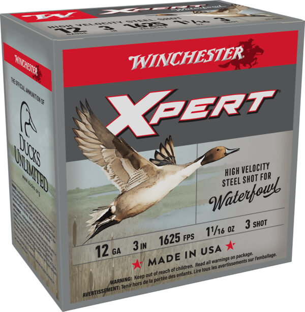 Winchester Ammo WEX123M3 Super X Xpert High Velocity 12Gauge 3" 1 1/16oz 3Shot 25 Per Box/10 Case — view 1