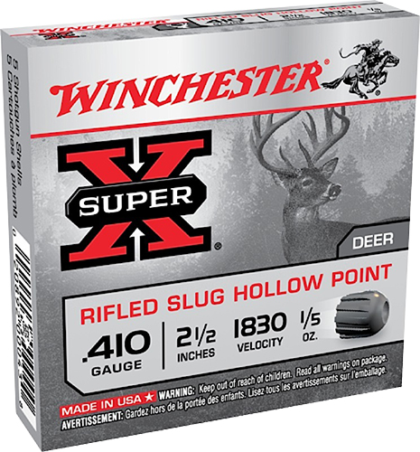 Winchester Ammo X41RS5VP Super X  410Gauge 2.50" 1/5oz Rifled Slug Shot 15 Per Box/10 Case *Value Pack — view 1