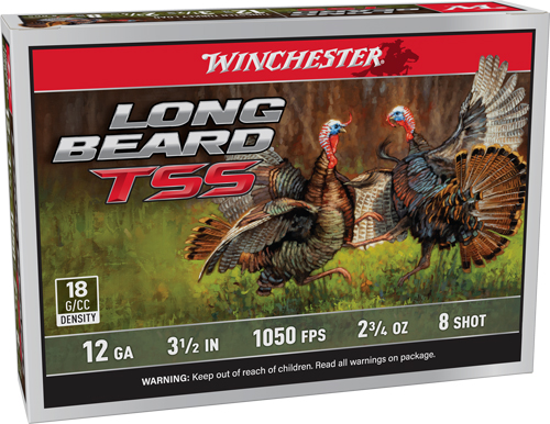 WINCHESTER LONG BEARD TSS 12GA - 3.5" 2 3/4OZ #8 5RD 10BX/CS — view 1