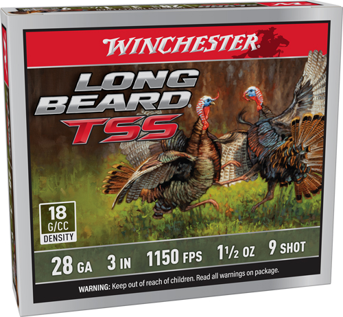 WINCHESTER LONG BEARD TSS 28GA - 3" 1-1/2OZ #9 5RD 10BX/CS — view 1