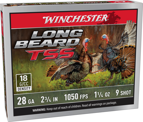 WINCHESTER LONG BEARD TSS 28GA - 2.75" 1-1/4OZ #9 5RD 10BX/CS — view 1