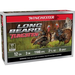 LONG BEARD TUNGSTEN 12GA 3'' 2-1/4OZ #8 SHOT 1100 FPS 5/BOX