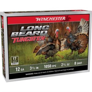 LONG BRD TUNGSTEN 12GA 3-1/2'' 2-3/4OZ #8 SHOT 1050 FPS 5/BOX