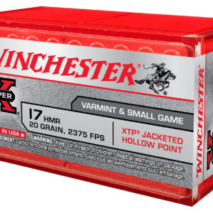 WIN 17HMR 20GR XTP JHP 50RD