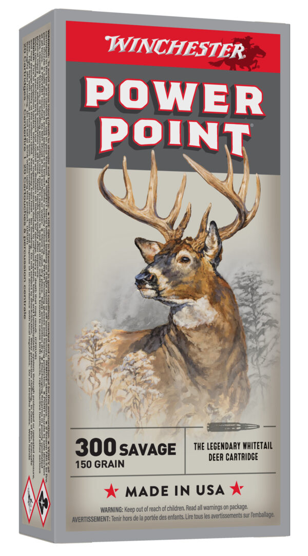 Winchester Ammo X3001 Power-Point  300Savage 150gr 20 Per Box/10 Case — view 1