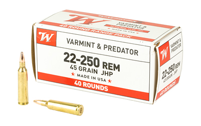 WIN USA 22-250 REM 45GR JHP 40/400 — view 1