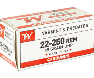 WIN USA 22-250 REM 45GR JHP 40/400 — view 2