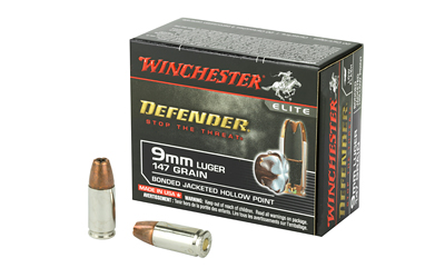 WIN DEFENDER 9MM 147GR JHP 20/200 — view 1
