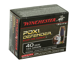 WIN DEFENDER 40SW 165GR JHP 20/200 — view 2