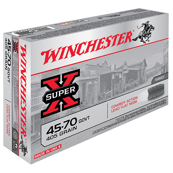 WIN SUPER-X COWBOY 45-70 405GR LFN 20/10 — view 1