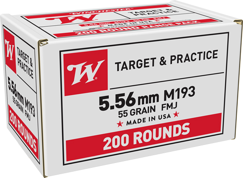 WINCHESTER USA 5.56X45 55GR - FMJ 800RD CASE LOT — view 1